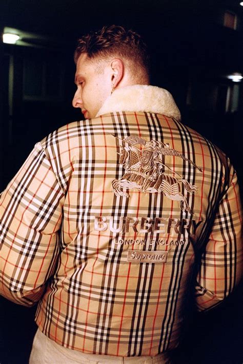 supreme burberry|burberry x supreme 2022.